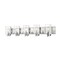 Z-Lite Beckett 5 Light Vanity, Chrome And Clear Seedy 492-5V-CH - alternate 1